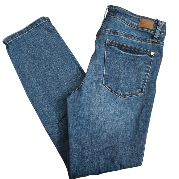 Judy Blue Womens JB82356 DK Straight Leg Denim Jeans Mid Rise Stretch Size 30 - Picture 1 of 10